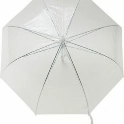 Smati Transparant Basic Paraplu Ø85cm - Wit 8 Smati Transparant Basic Paraplu Ø85cm - Wit -Flamecan winkel 550x609