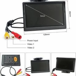 Procar® ARC2 Draadloze HD Parking Achteruitrijcamera + 5-inch TFT LCD Monitor - Zwart 11 Procar® ARC2 Draadloze HD Parking Achteruitrijcamera + 5-inch TFT LCD Monitor - Zwart -Flamecan winkel 550x617