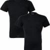 Campri Thermoshirt Korte Mouw (2-Pack) - Sportshirt - Heren - Maat M - Zwart