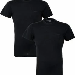 Campri Thermoshirt Korte Mouw (2-Pack) - Sportshirt - Heren - Maat M - Zwart