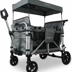 FUXTEC Bolderkar FX-CTXL900 - Grijs - Nu Voor Maximaal 4 Kinderen