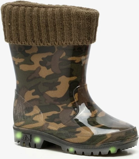 Mountain Peak Kinder Regenlaarzen Met Lichtjes - Groen - Maat 32 3 Mountain Peak Kinder Regenlaarzen Met Lichtjes - Groen - Maat 32