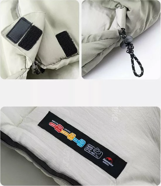 Naturehike® Slaapzak Katoen - 6 Tot 1 Graden - Slaapzakken Volwassenen - 220*80cm - 4 Seizoenen Slaapzak Lente, Zomer, Herfst & Winter - Lichtgewicht & Waterdicht 7 Naturehike® Slaapzak Katoen - 6 Tot 1 Graden - Slaapzakken Volwassenen - 220*80cm - 4 Seizoenen Slaapzak Lente, Zomer, Herfst & Winter - Lichtgewicht & Waterdicht - Afbeelding 5