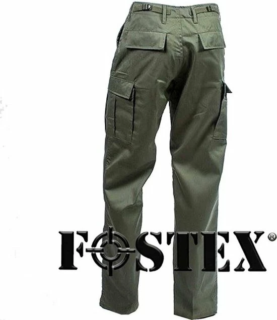 Fostex BDU Legerbroek Groen Mat Small 5 Fostex BDU Legerbroek Groen Mat Small - Afbeelding 3