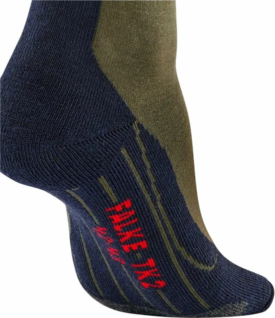 FALKE TK2 Explore Wandelsokken Warm Winter Zacht Thermisch Ademend Anti-blaar Antizweet Zonder Motief Met Elastische Boord Merinowol Groen Heren Sportsokken - Maat 42-43 8 FALKE TK2 Explore Wandelsokken Warm Winter Zacht Thermisch Ademend Anti-blaar Antizweet Zonder Motief Met Elastische Boord Merinowol Groen Heren Sportsokken - Maat 42-43 - Afbeelding 6