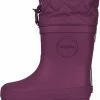Druppies Regenlaarzen Gevoerd - Winter Boot - Paars - Maat 32 -Flamecan winkel 550x646 1