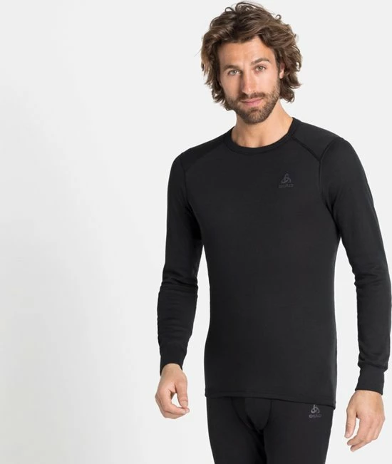 ODLO Bl Top Crew Neck L/S Active Warm Eco Thermoshirt Heren - Maat XXL 4 ODLO Bl Top Crew Neck L/S Active Warm Eco Thermoshirt Heren - Maat XXL - Afbeelding 2