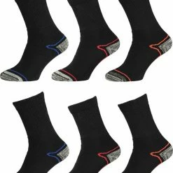 Apollo Wandelsokken 6 Paar Assorti Kleuren Maat 43/46