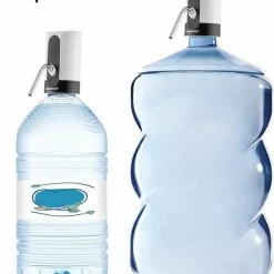 Merkloos Actueel - Waterdispenser - Automatische Waterdispenser - Waterpomp - USB Oplaadbaar -Elektrische Dispenser -Flamecan winkel 550x658