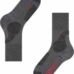 FALKE TK1 Adventure Wandelsokken Dikke Versterkte Thermische Sokken Zonder Patroon Met Medium Padding Lang En Warm Winter Merinowol Grijs Heren Sportsokken - Maat 39-41 22 FALKE TK1 Adventure Wandelsokken Dikke Versterkte Thermische Sokken Zonder Patroon Met Medium Padding Lang En Warm Winter Merinowol Grijs Heren Sportsokken - Maat 39-41 -Flamecan winkel 550x667 3