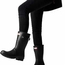 Hunter Womens Original Short Dames Regenlaarzen - Maat 38 -Flamecan winkel 550x671 4