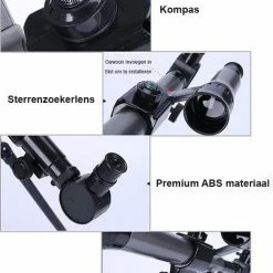 SmartImprove Kindertelescoop (20X-30X-40X) - Verstelbare Wetenschappelijke Astronomische Telescoop Voor Kinderen Voor Beginners Astronomie Sterrenkijken-met Statiefoculairs Kompas Sterrenzoekerlens Kinderspeelgoedset 15 SmartImprove Kindertelescoop (20X-30X-40X) - Verstelbare Wetenschappelijke Astronomische Telescoop Voor Kinderen Voor Beginners Astronomie Sterrenkijken-met Statiefoculairs Kompas Sterrenzoekerlens Kinderspeelgoedset -Flamecan winkel 550x673 8