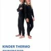 Merkloos Kinder Thermo Shirt - Maat 128 / 134 - Zwart Unisex - Ondershirt - Thermoshirt Zwart -Flamecan winkel 550x674