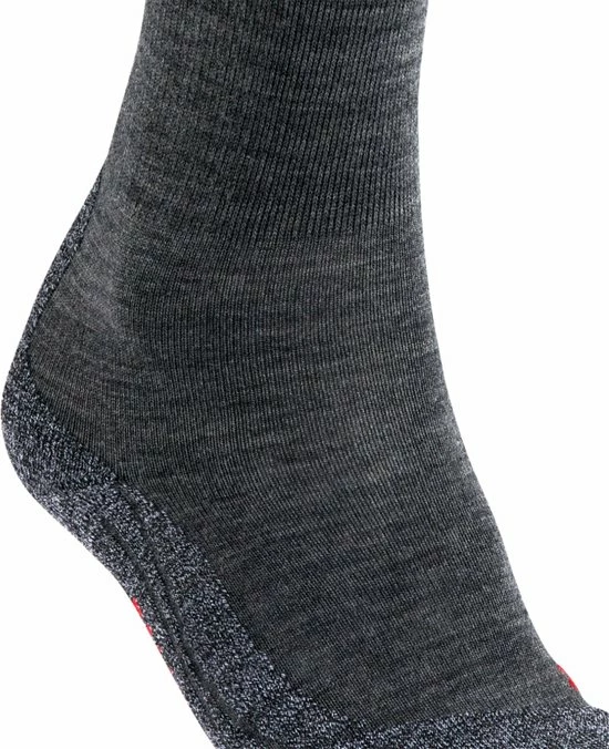 FALKE TK2 Explore Wandelsokken Warm Winter Zacht Thermisch Ademend Anti-blaar Antizweet Zonder Motief Met Elastische Boord Merinowol Grijs Dames Sportsokken - Maat 39-40 7 FALKE TK2 Explore Wandelsokken Warm Winter Zacht Thermisch Ademend Anti-blaar Antizweet Zonder Motief Met Elastische Boord Merinowol Grijs Dames Sportsokken - Maat 39-40 - Afbeelding 5