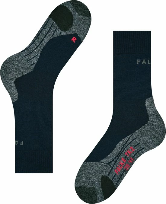 FALKE TK2 Explore Wandelsokken Warm Winter Zacht Thermisch Ademend Anti-blaar Antizweet Zonder Motief Met Elastische Boord Merinowol Blauw Dames Sportsokken - Maat 39-40 17 FALKE TK2 Explore Wandelsokken Warm Winter Zacht Thermisch Ademend Anti-blaar Antizweet Zonder Motief Met Elastische Boord Merinowol Blauw Dames Sportsokken - Maat 39-40 - Afbeelding 15