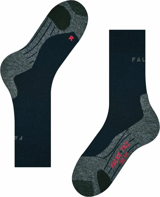 FALKE TK2 Explore Wandelsokken Warm Winter Zacht Thermisch Ademend Anti-blaar Antizweet Zonder Motief Met Elastische Boord Merinowol Blauw Dames Sportsokken - Maat 39-40 23 FALKE TK2 Explore Wandelsokken Warm Winter Zacht Thermisch Ademend Anti-blaar Antizweet Zonder Motief Met Elastische Boord Merinowol Blauw Dames Sportsokken - Maat 39-40 - Afbeelding 21