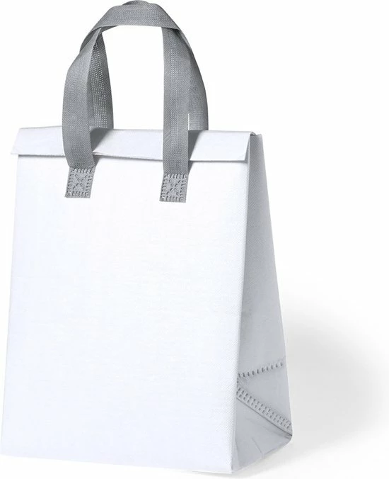 Merkloos Koeltas - Lunchtas - Koeltasje Lunch - Koelelementen - Isolatie - Volwassenen - Dames - Heren - Klittenbandsluiting - 23 X 29 Cm - Kunststof - Aluminium - Wit 7 Merkloos Koeltas - Lunchtas - Koeltasje Lunch - Koelelementen - Isolatie - Volwassenen - Dames - Heren - Klittenbandsluiting - 23 X 29 Cm - Kunststof - Aluminium - Wit - Afbeelding 5