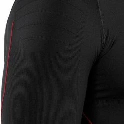 FALKE Warm Tight Fit Slim Fit Base Layer Top Met Lange Mouwen Sneldrogende Thermo Ademend Thermo-Ondergoed Zwart Heren Underwear - Longsleeve - Maat L -Flamecan winkel 550x687 10