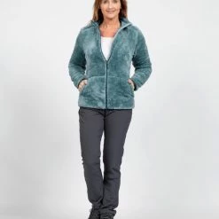 Life-Line - Whitney Fleece Dames - Blauw - Outdoorvest - Wandelvest - Fleece Blauw -Flamecan winkel 550x687 3