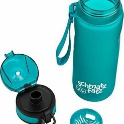Klarstein Schmatzfatz Drinkfles - Sportfles - Met Vrucht-opzetstuk - Tritan Kunststof - BPA-vrij - Smaak- En Geurneutraal - Kindvriendelijk, Kleurrijk Design 11 Klarstein Schmatzfatz Drinkfles - Sportfles - Met Vrucht-opzetstuk - Tritan Kunststof - BPA-vrij - Smaak- En Geurneutraal - Kindvriendelijk, Kleurrijk Design -Flamecan winkel 550x691