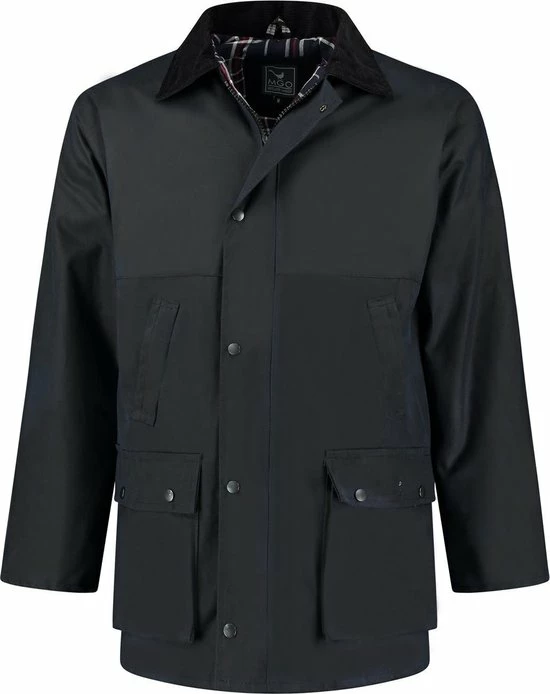 MGO Leisure Wear British Wax Parka Outdoorjas Heren - Maat XXL 3 MGO Leisure Wear British Wax Parka Outdoorjas Heren - Maat XXL