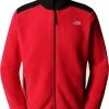THE NORTH FACE Alpine Polartec 200 Rood Heren Fleece Jas Maat L -Flamecan winkel 550x695 2
