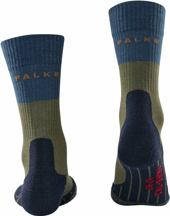 FALKE TK2 Explore Wandelsokken Warm Winter Zacht Thermisch Ademend Anti-blaar Antizweet Zonder Motief Met Elastische Boord Merinowol Groen Heren Sportsokken - Maat 42-43 5 FALKE TK2 Explore Wandelsokken Warm Winter Zacht Thermisch Ademend Anti-blaar Antizweet Zonder Motief Met Elastische Boord Merinowol Groen Heren Sportsokken - Maat 42-43 - Afbeelding 3