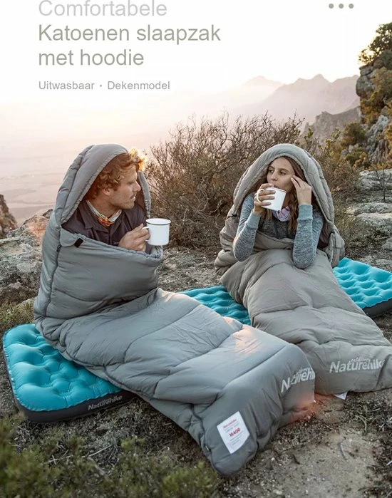 Naturehike® Slaapzak Katoen - 6 Tot 1 Graden - Slaapzakken Volwassenen - 220*80cm - 4 Seizoenen Slaapzak Lente, Zomer, Herfst & Winter - Lichtgewicht & Waterdicht 8 Naturehike® Slaapzak Katoen - 6 Tot 1 Graden - Slaapzakken Volwassenen - 220*80cm - 4 Seizoenen Slaapzak Lente, Zomer, Herfst & Winter - Lichtgewicht & Waterdicht - Afbeelding 6