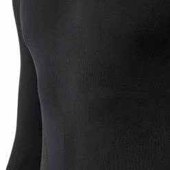 FALKE Warm Tight Fit Slim Fit Base Layer Top Met Lange Mouwen Sneldrogende Thermo Ademend Thermo-Ondergoed Zwart Heren Underwear - Longsleeve - Maat L -Flamecan winkel 550x702