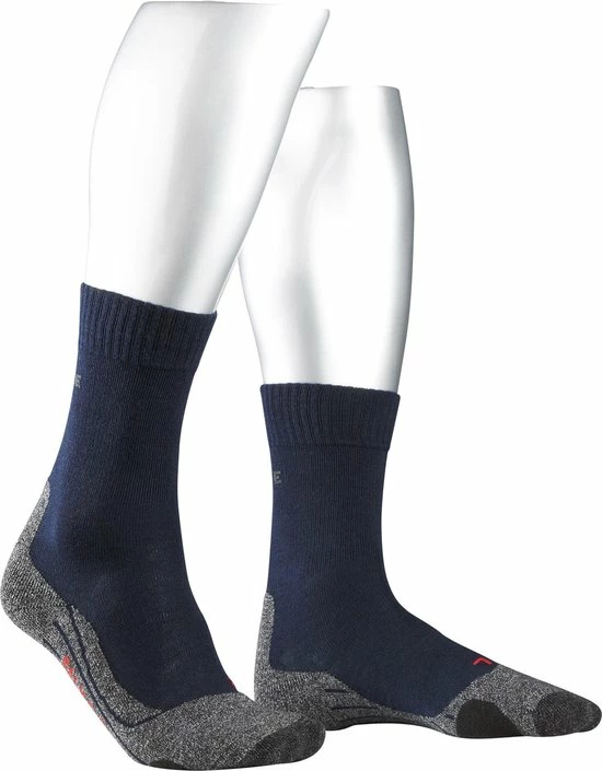 FALKE TK2 Explore Wandelsokken Warm Winter Zacht Thermisch Ademend Anti-blaar Antizweet Zonder Motief Met Elastische Boord Merinowol Blauw Dames Sportsokken - Maat 39-40 10 FALKE TK2 Explore Wandelsokken Warm Winter Zacht Thermisch Ademend Anti-blaar Antizweet Zonder Motief Met Elastische Boord Merinowol Blauw Dames Sportsokken - Maat 39-40 - Afbeelding 8
