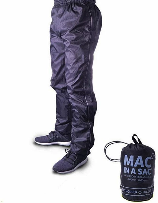 Mac In A Sac Regenbroek Full Zipper Unisex - Maat XXXL 8 Mac In A Sac Regenbroek Full Zipper Unisex - Maat XXXL - Afbeelding 6