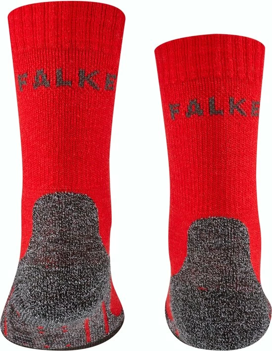 FALKE TK2 Wandelsokken Warm Winter Zacht Thermisch Ademend Anti-blaar Antizweet Zonder Motief Met Elastische Boord Merinowol Rood Unisex Sportsokken - Maat 35-38 5 FALKE TK2 Wandelsokken Warm Winter Zacht Thermisch Ademend Anti-blaar Antizweet Zonder Motief Met Elastische Boord Merinowol Rood Unisex Sportsokken - Maat 35-38 - Afbeelding 3