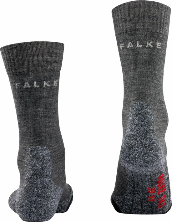 FALKE TK2 Explore Wandelsokken Warm Winter Zacht Thermisch Ademend Anti-blaar Antizweet Zonder Motief Met Elastische Boord Merinowol Grijs Dames Sportsokken - Maat 39-40 5 FALKE TK2 Explore Wandelsokken Warm Winter Zacht Thermisch Ademend Anti-blaar Antizweet Zonder Motief Met Elastische Boord Merinowol Grijs Dames Sportsokken - Maat 39-40 - Afbeelding 3