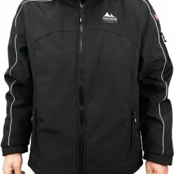 Nordberg Ole Winterjas - Heren - Softshell - Zwart/Zwart - Maat 4XL -Flamecan winkel 550x710 1