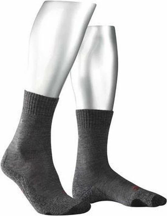 FALKE TK2 Explore Wandelsokken Warm Winter Zacht Thermisch Ademend Anti-blaar Antizweet Zonder Motief Met Elastische Boord Merinowol Grijs Dames Sportsokken - Maat 39-40 16 FALKE TK2 Explore Wandelsokken Warm Winter Zacht Thermisch Ademend Anti-blaar Antizweet Zonder Motief Met Elastische Boord Merinowol Grijs Dames Sportsokken - Maat 39-40 - Afbeelding 14