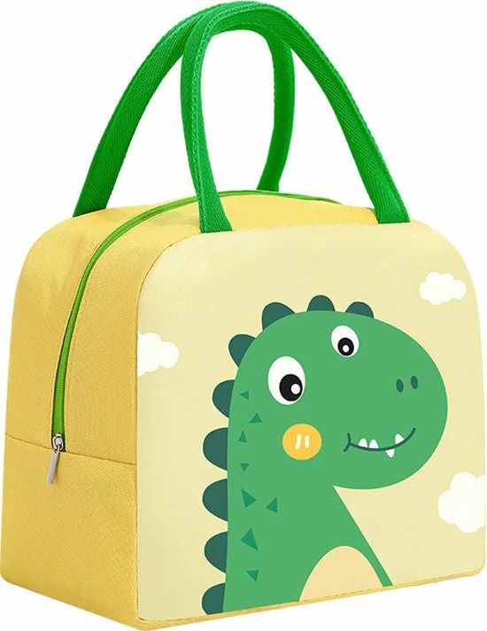 Lunchtas / Koeltas - Dino | Lunch Bag | Polyester / Nylon | 23x15x20 Cm | Fashion Favorite 3 Lunchtas / Koeltas - Dino | Lunch Bag | Polyester / Nylon | 23x15x20 Cm | Fashion Favorite
