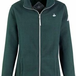 BJØRNSON Jenna Fleece Vest 4 Seizoenen Dames - Rits - Maat 50 - Groen