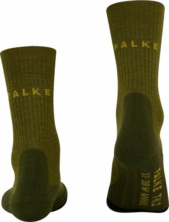 FALKE TK2 Explore Wool Wandelsokken Dikke Versterkte Thermische Sokken Zonder Patroon Met Medium Padding Lang En Warm Voor Wandelen Winter Merinowol Groen Heren Sportsokken - Maat 44-45 5 FALKE TK2 Explore Wool Wandelsokken Dikke Versterkte Thermische Sokken Zonder Patroon Met Medium Padding Lang En Warm Voor Wandelen Winter Merinowol Groen Heren Sportsokken - Maat 44-45 - Afbeelding 3