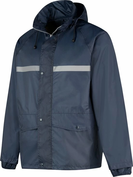 BJØRNSON Dusch Regenpak Dames & Heren - Waterdicht - Maat 3XL - Donkerblauw 19 BJØRNSON Dusch Regenpak Dames & Heren - Waterdicht - Maat 3XL - Donkerblauw - Afbeelding 17