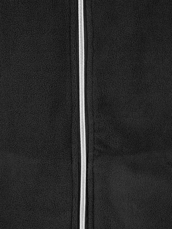 BJØRNSON Jenna Fleece Vest 4 Seizoenen Dames - Rits - Maat 36 - Zwart 8 BJØRNSON Jenna Fleece Vest 4 Seizoenen Dames - Rits - Maat 36 - Zwart - Afbeelding 6