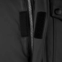 BJØRNSON Regn PU Regenjas / Winterjas Heren - Waterdicht - Maat XL - Zwart -Flamecan winkel 550x733 10