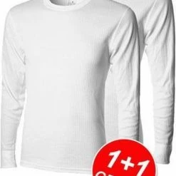 All Active Sportswear Shirt Essentials LM White 1+1 Gratis