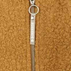 BJØRNSON Inge Gebreide Parka Jas / Vest 4 Seizoenen Dames - Maat 50 - Terracotta -Flamecan winkel 550x733 71