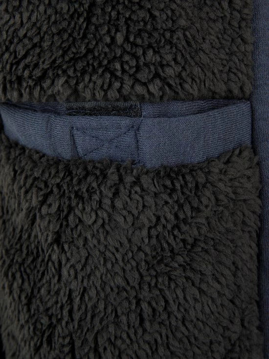 BJØRNSON Kenny Sweatvest Heren - Teddy Gevoerd - Hoodie - Maat M - Donkerblauw 7 BJØRNSON Kenny Sweatvest Heren - Teddy Gevoerd - Hoodie - Maat M - Donkerblauw - Afbeelding 5