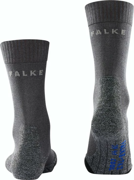 FALKE TK2 Explore Cool Wandelsokken Mid-rise Zacht Thermisch Anti-blaar Antizweet Zonder Motief Met Elastische Boord Verkoelend Duurzaam Ademend Sneldrogend Grijs Heren Sportsokken - Maat 46-48 4 FALKE TK2 Explore Cool Wandelsokken Mid-rise Zacht Thermisch Anti-blaar Antizweet Zonder Motief Met Elastische Boord Verkoelend Duurzaam Ademend Sneldrogend Grijs Heren Sportsokken - Maat 46-48 - Afbeelding 2