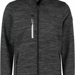 Kjelvik Heren Vest - Gevoerd Heren Vest - Hein - Antraciet Gemeleerd - Maat XL