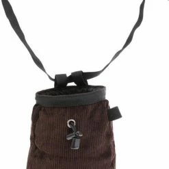 Merkloos Pofzak Voor Klimmen En Boulderen - Corduroy Velours - Chalk Bag Klimmen - Boulder Pofzak