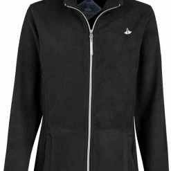 BJØRNSON Jenna Fleece Vest 4 Seizoenen Dames - Rits - Maat 46 - Zwart