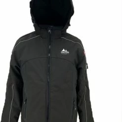 Nordberg Ole Winterjas - Heren - Softshell - Zwart/Zwart - Maat 4XL -Flamecan winkel 550x751