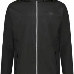 AGU GO Regenpak Essential Unisex - Zwart - XXL - Dames & Heren - Waterdicht & Ademend -Flamecan winkel 550x753 2